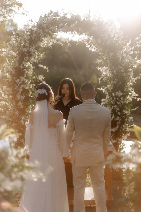inspiração de casamento de dia e ao ar livre'