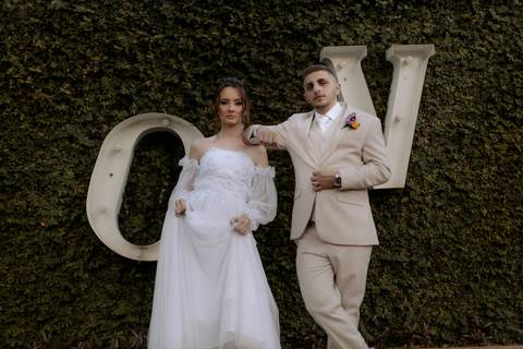 Ensaio pós cerimonia ao ar livre
'