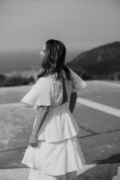 inspiração de retrato feminino para ensaio de dia'