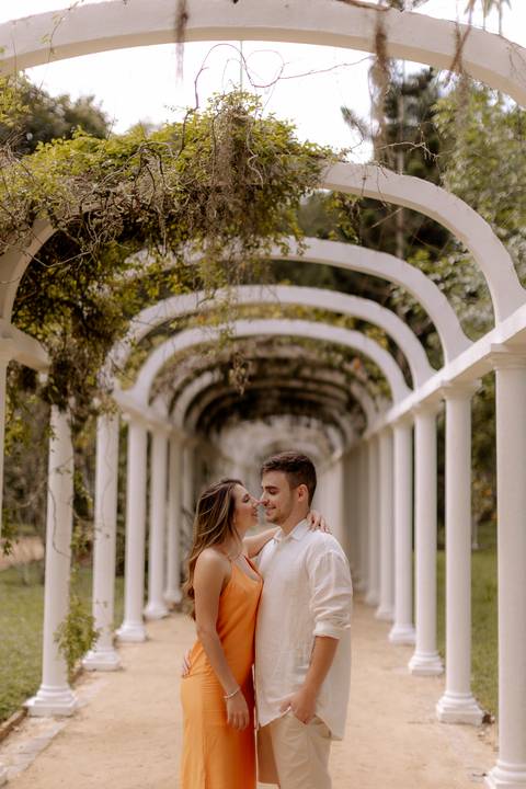 ensaio pré wedding no jardim botânico no rio de janeiro '