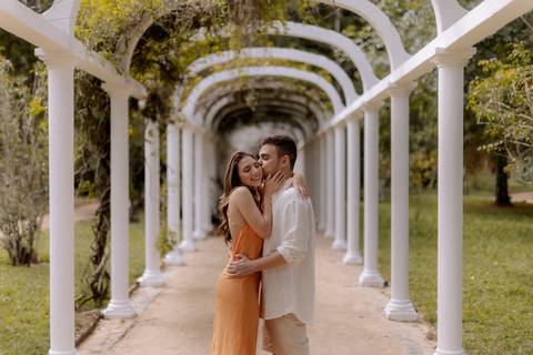 ensaio pré wedding no jardim botânico no rio de janeiro '