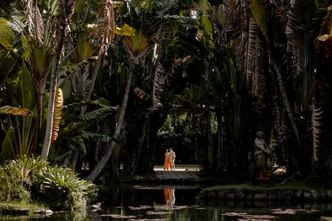 ensaio pré wedding no jardim botânico no rio de janeiro '