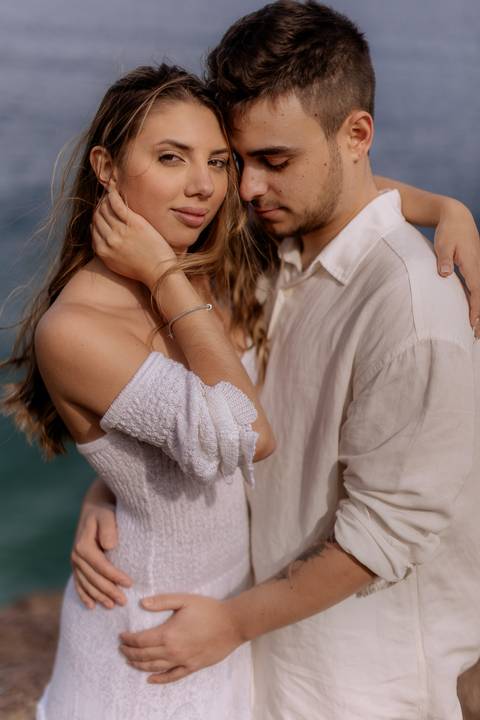 inspiração de ensaio na praia '