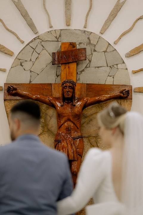 Inspiração de casamento na igreja'