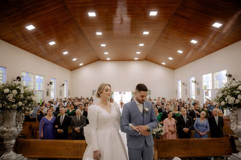 Inspiração de casamento na igreja'