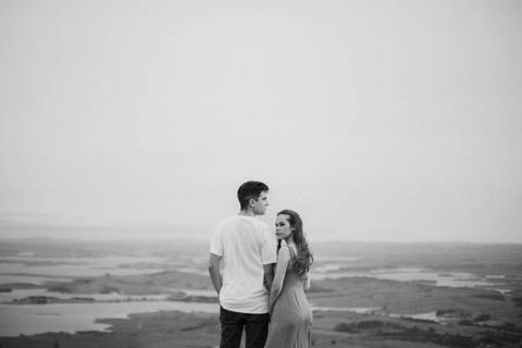 inspiração de ensaio pré wedding no morro do gavião '