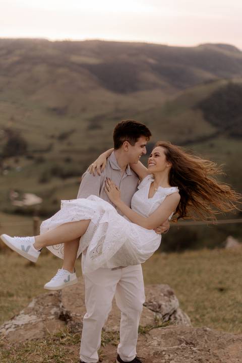 Inspiração de look para ensaio pré wedding '