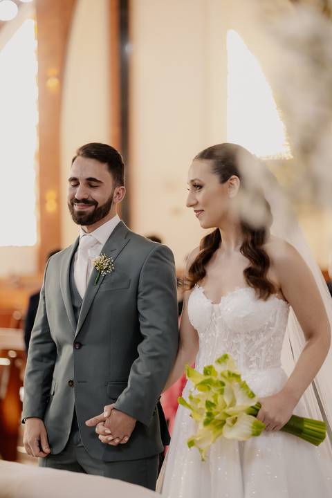 Inspiração de casamento na igreja'