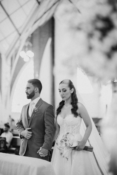 Inspiração de casamento na igreja'