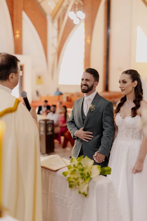 Inspiração de casamento na igreja'