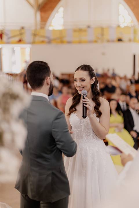 Inspiração de casamento na igreja'