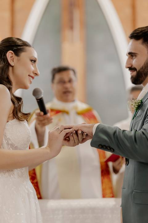 Inspiração de casamento na igreja'