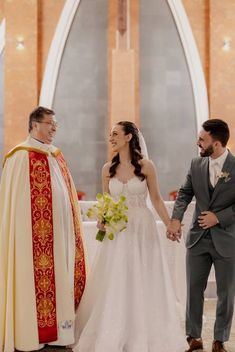 Inspiração de casamento na igreja'