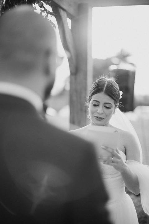 inspiração de casamento de dia e ao ar livre'