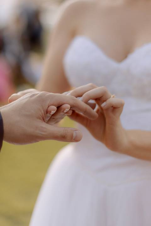 inspiração de casamento de dia e ao ar livre'