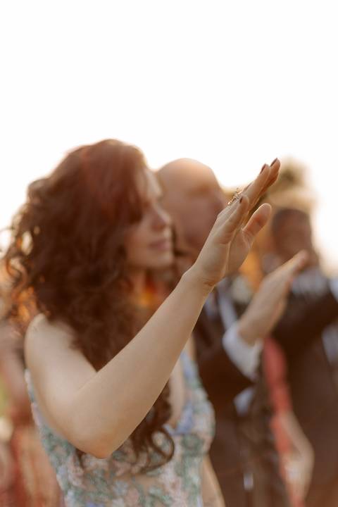 inspiração de casamento de dia e ao ar livre'