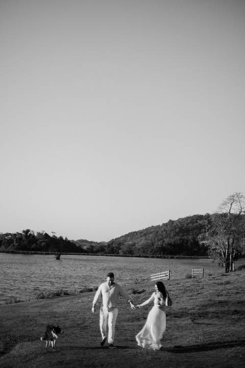 momento descontraído de casal '