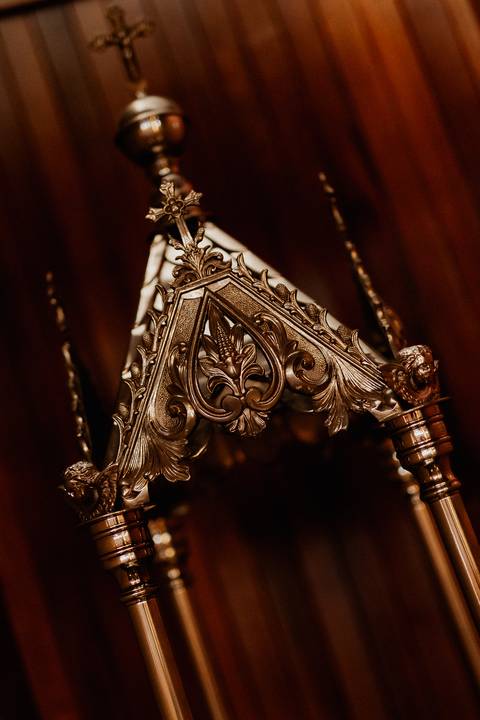 Inspiração de casamento na igreja'