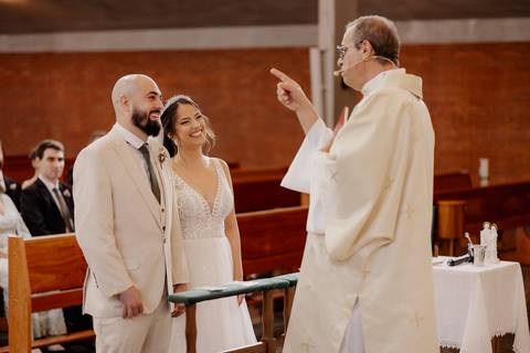 Inspiração de casamento na igreja'