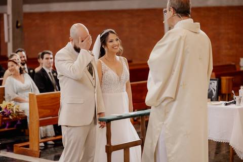 Inspiração de casamento na igreja'