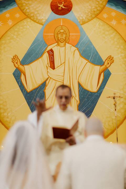 Inspiração de casamento na igreja'