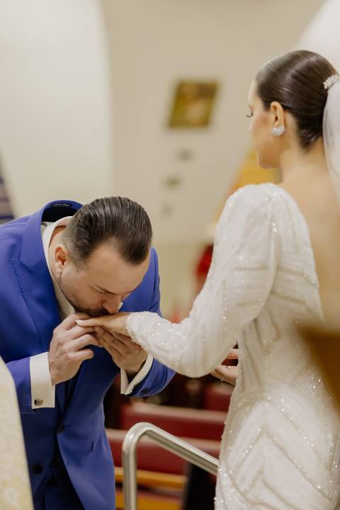 Inspiração de casamento na igreja'