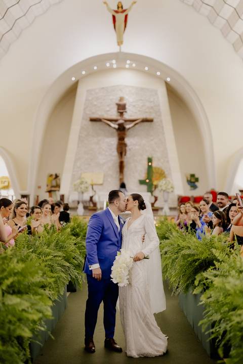 Inspiração de casamento na igreja'