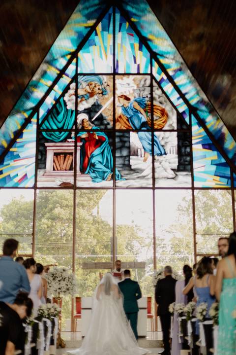 Inspiração de casamento na igreja'