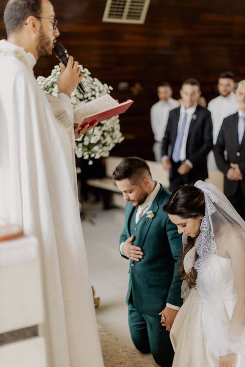 Inspiração de casamento na igreja'