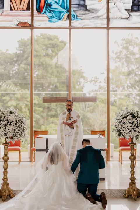 Inspiração de casamento na igreja'