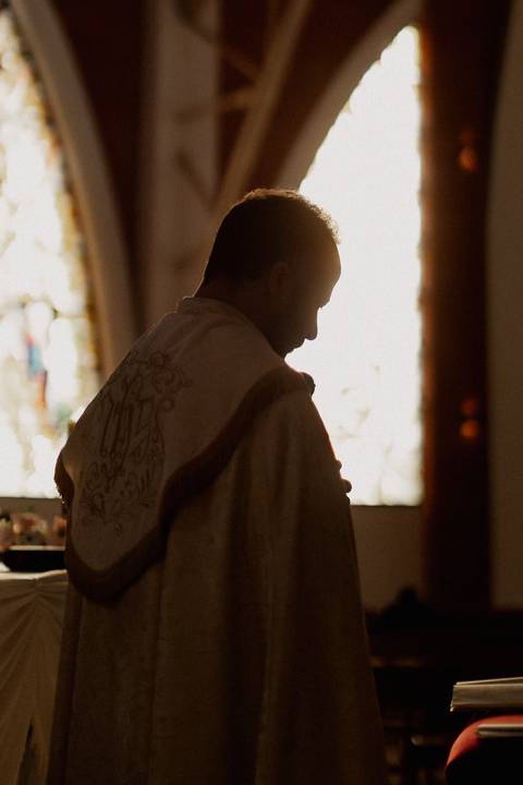 Inspiração de casamento na igreja'