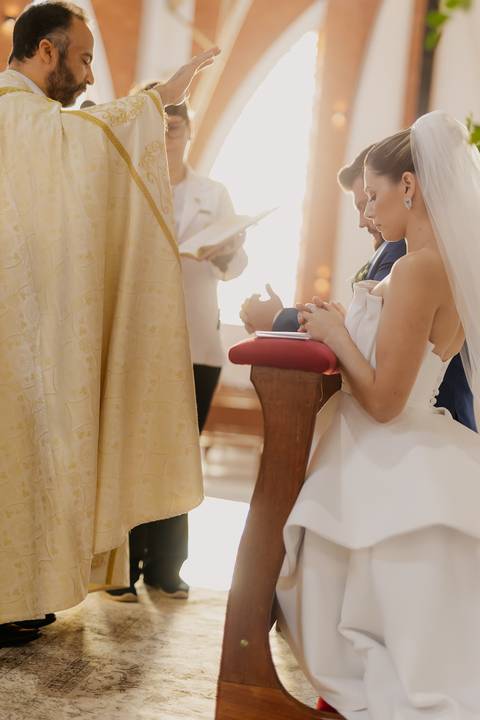 Inspiração de casamento na igreja'