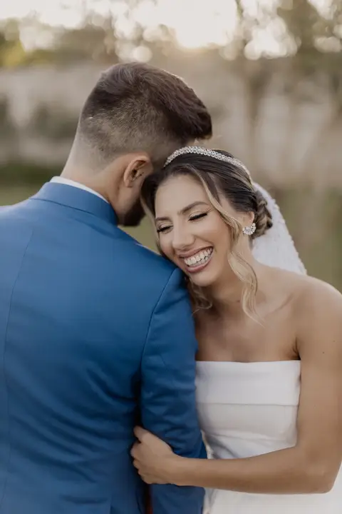 Inspiração de ensaio para noivos pós cerimonia '