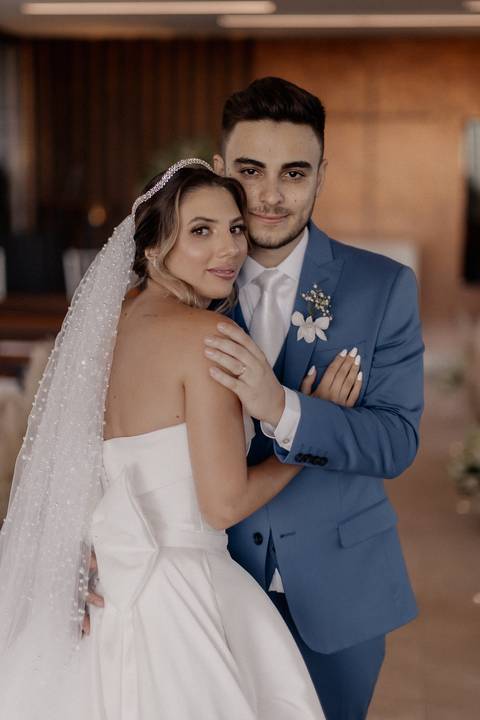 Inspiração de ensaio para noivos pós cerimonia '