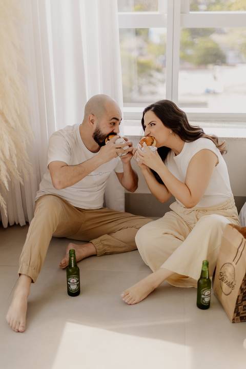 Inspiração de ensaio Pré Wedding no estudio '