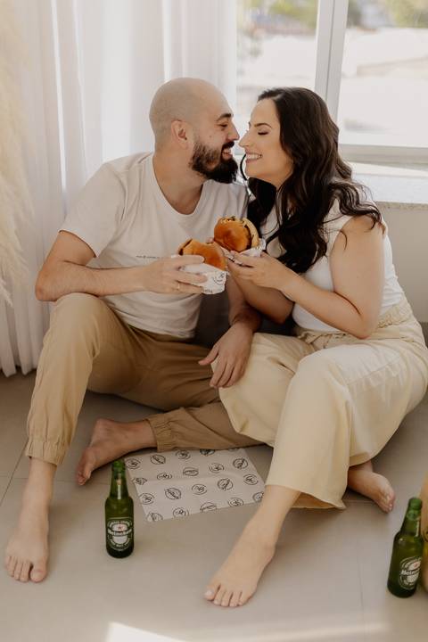 Inspiração de ensaio Pré Wedding no estudio '