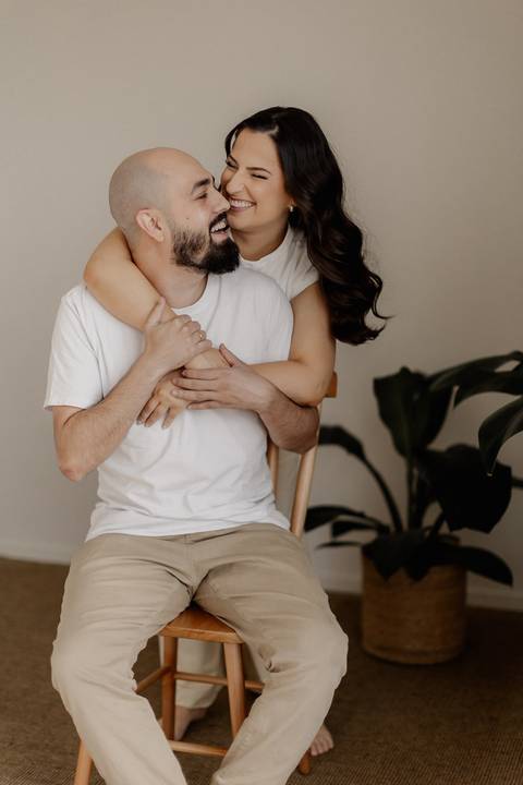 Inspiração de ensaio Pré Wedding no estudio '