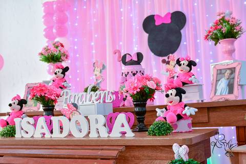 Detalhe do painel principal da festa da Isadora, clique de by Eli Matos'