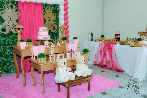 No clique de by Ely Matos, detalhe do painel principal na decoração do chá de fraldas da Ana Helena'