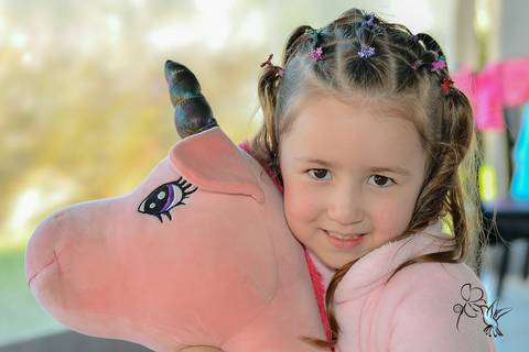 Helen fez 4 anos cheia de sorriso, clicados por by Eli matos'