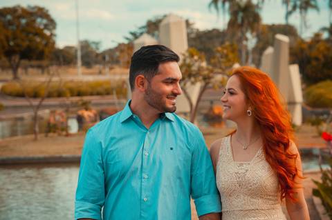 ensaio de casal - praça dos cristais - fotografia de ruiva '