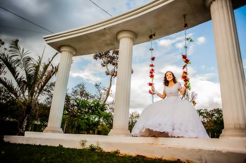 espaço urani -  noiva - previa de noiva -  por do sol '