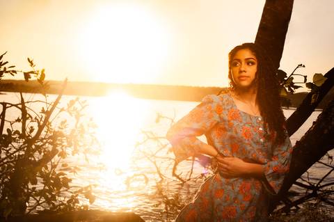 por do sol  ensaio 15 anos '