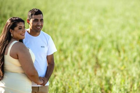 CASAL  PLANTAÇÃO  CEU AZUL  ENSAIO DE CASAL '