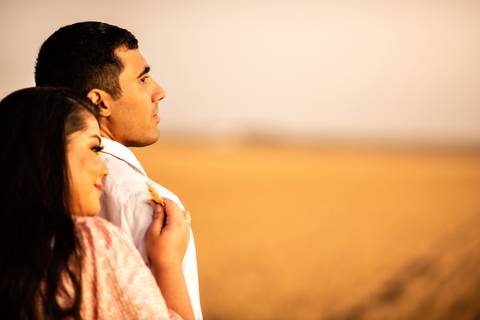 CASAL  PLANTAÇÃO  CEU AZUL  ENSAIO DE CASAL  POR DO SOL '