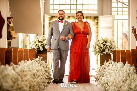 casamento igrejinha são Francisco decorada  - casamento pela manhã padrinhos '