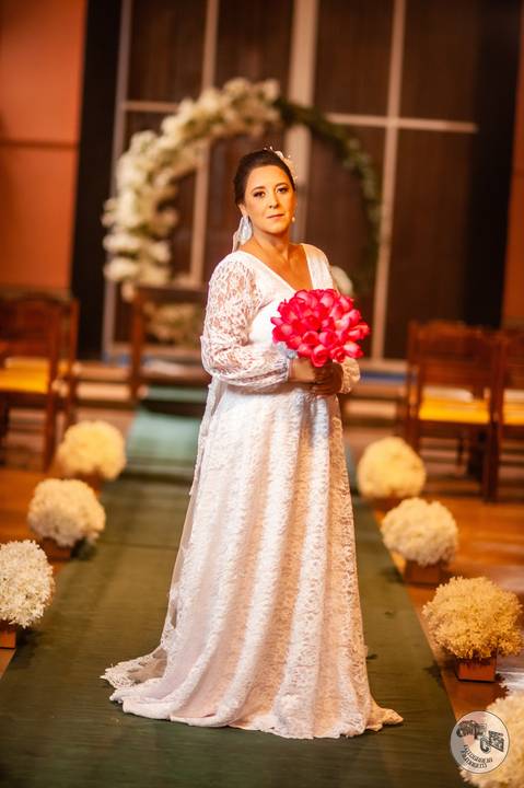 celeiro a brasileira - Noiva com decoração no celeiro  '