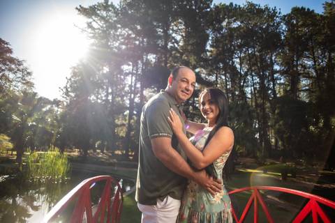 jardim  botânico  ensaio de casal '