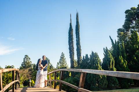 jardim  botânico  ensaio de casal '