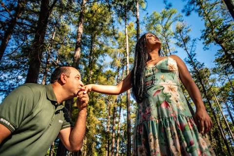 jardim  botânico  ensaio de casal '